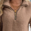 PlushZip Fleece: Cozy Full-Sleeve Plus Sweatshirt