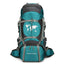 Climbing Bag, Professional Outdoor Large Capacity Backpack, Men's And Women's Hiking Off-road Backpack With Bracket, Travel Camping Backpack - Korvel