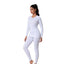 Conjunto de Ropa Interior Térmica Forrada de Forro Polar para Mujeres