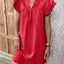 Robe Mini Élégante à Manches Courtes Volantes
