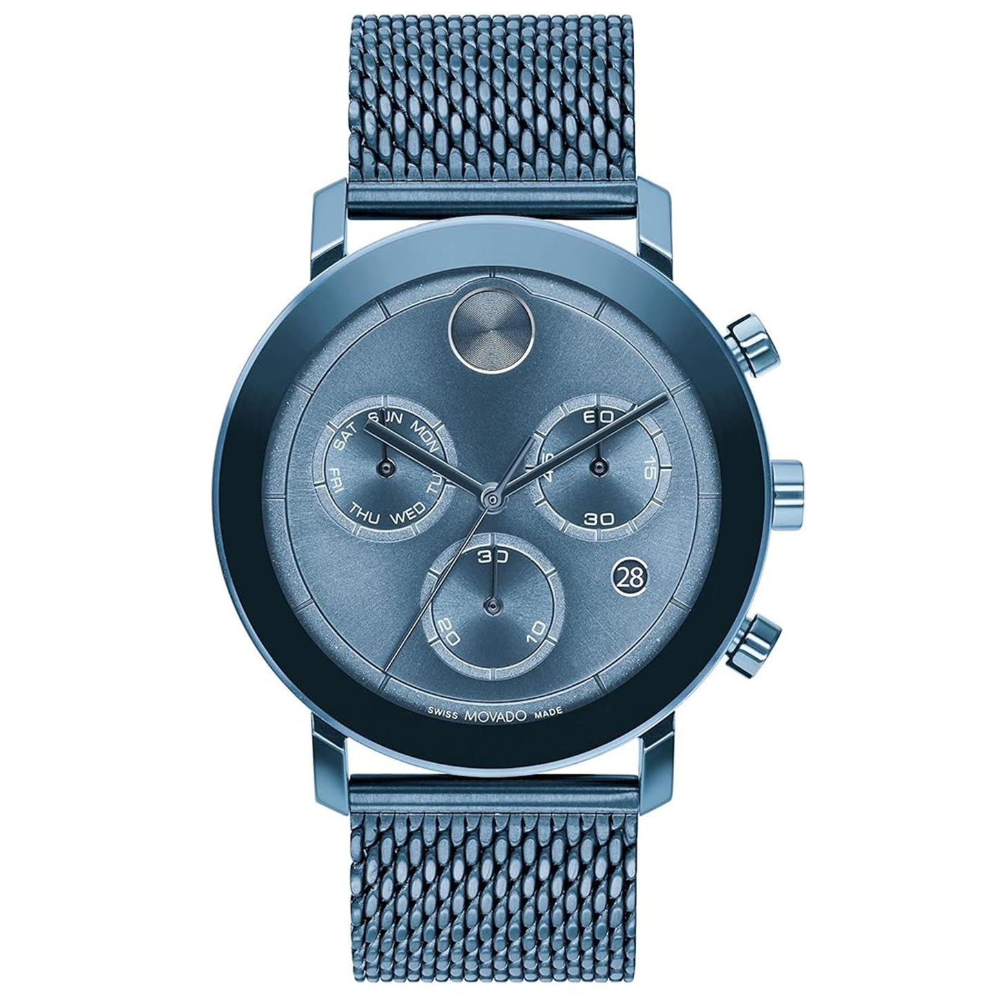 Movado Men's Bold Blue Dial Watch