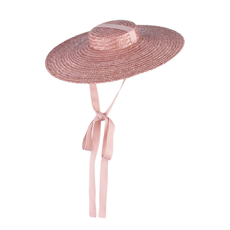 Seaside British Raffia Sun Hat for Summer Adventures