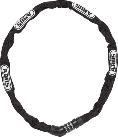 ABUS Steel-O-Chain 4804C Combination Lock - 75/4mm Black