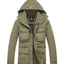 Men's Plus Size Waterproof Breathable Outdoor Jacket
