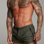 Shorts actifs pour hommes grande taille avec cordon de serrage et poches