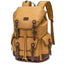 Mochila de Senderismo Vintage Impermeable de Gran Capacidad