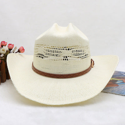 Handwoven Waterproof Western Knight Cowboy Hat