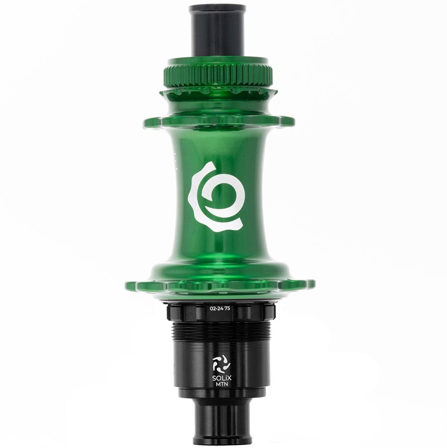 Industry Nine Solix M Classic Rear Hub - 28H, 12mm TA, SRAM XD, Verde