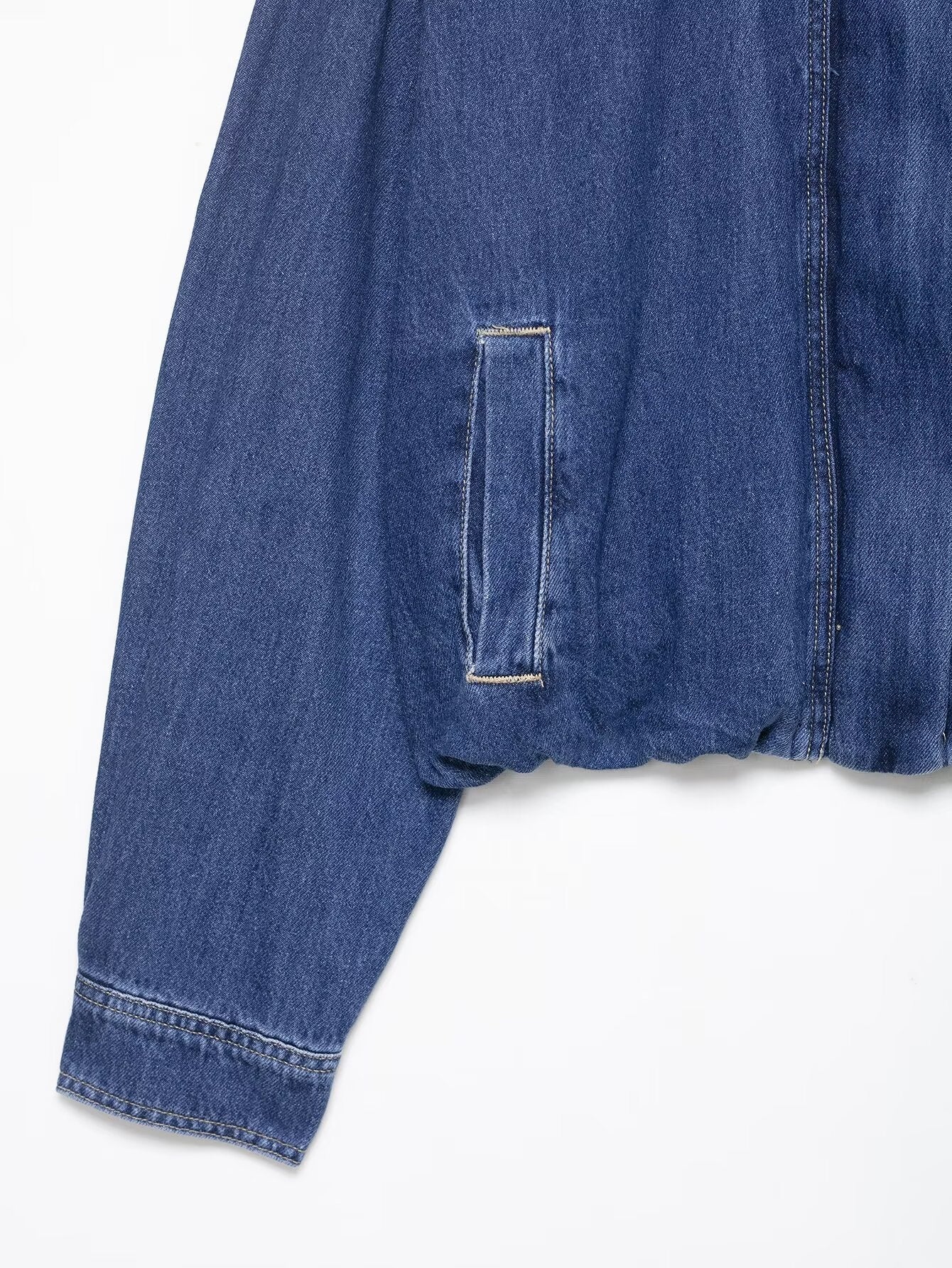 Veste en denim décontractée d'automne précoce pour femmes