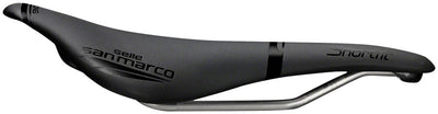 Selle San Marco Shortfit Open-Fit Racing Saddle - Manganese Black Men's Superwide
