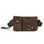 Trendy Vegetable Tanned Leather Men's Chest Bag
