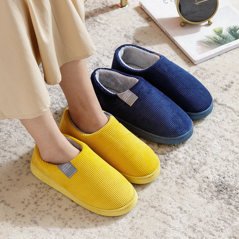 Chaussons Douillets en Peluche pour Femmes - Chaleur Hivernale