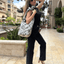 Celestial Print Hobo Bag - Kathmandu Collection