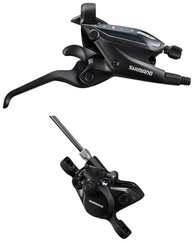 Shimano ST-EF505 Shift/Brake Lever & BR-MT200 Caliper - Right/Rear 9-Speed