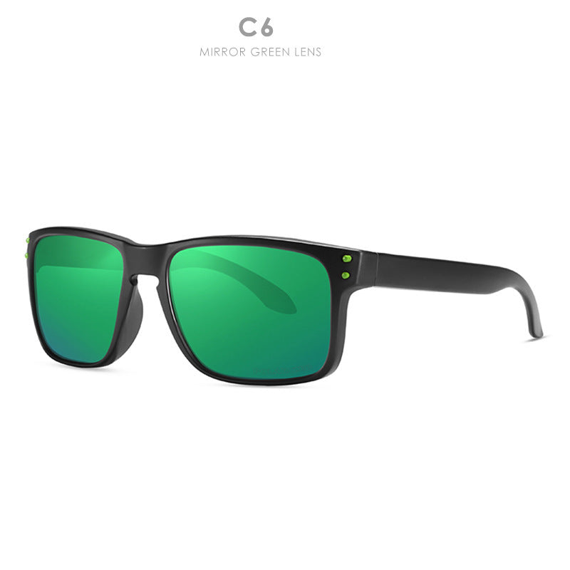 Square Sports Sunglasses for Men and Women - Multi-Color