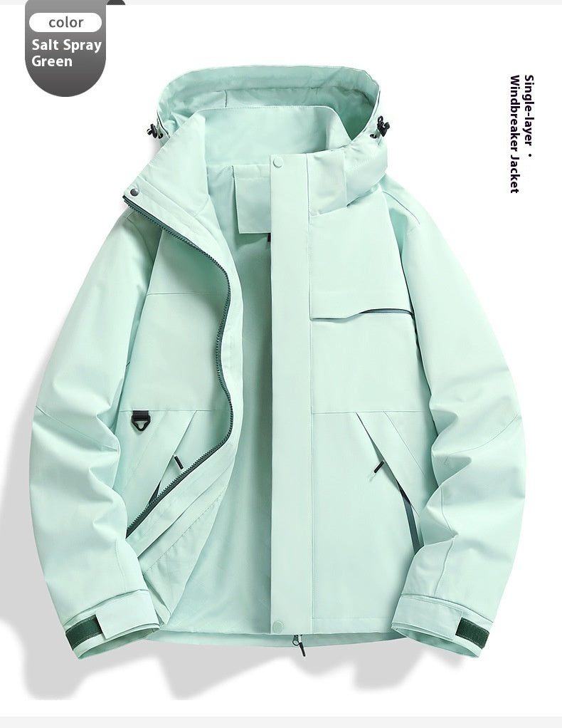 Veste Shell Impermeable et Coupe-Vent Premium pour Activités de Plein Air