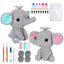 Elephant Crochet Kit for Beginners - DIY Knitting Supplies