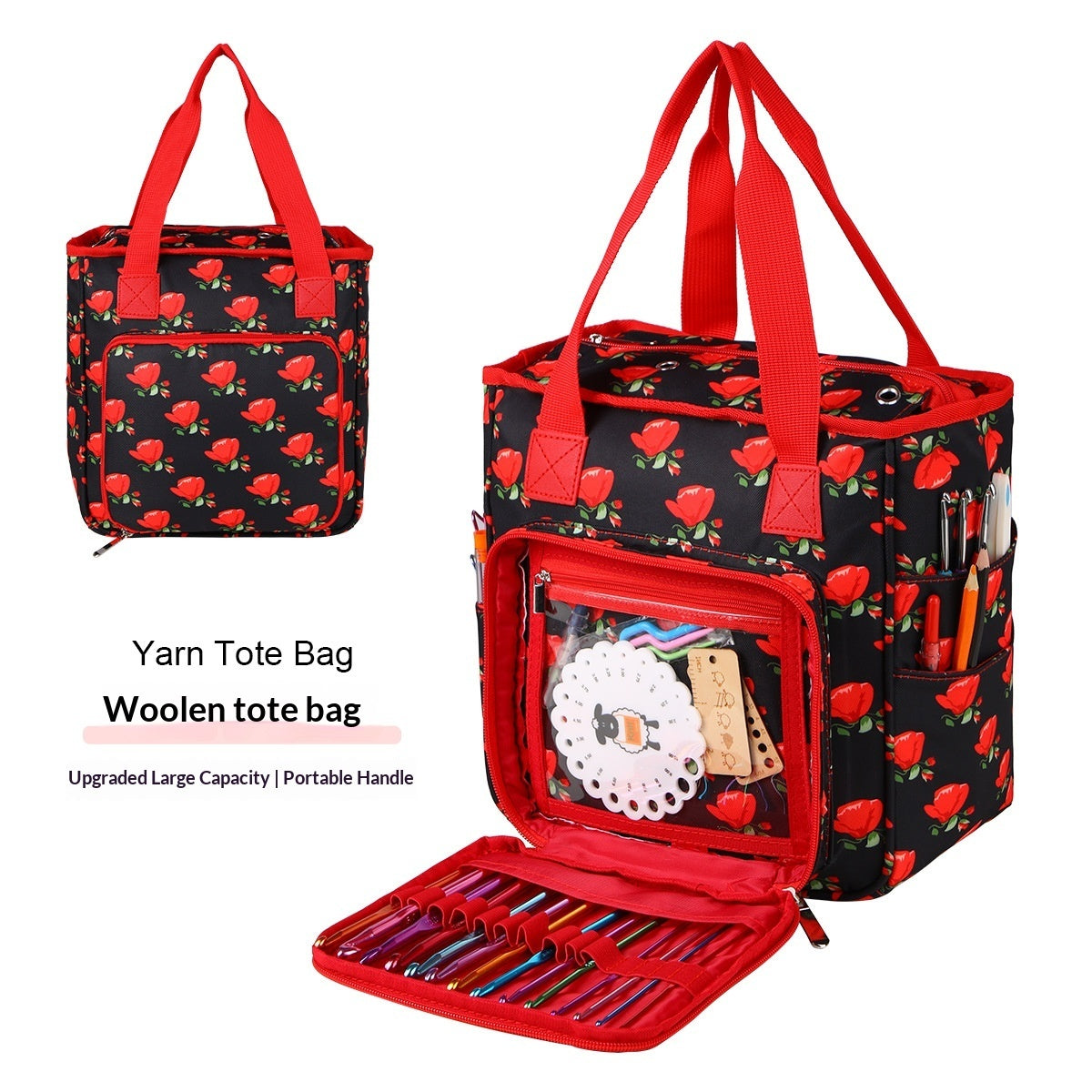 Tote Organisateur de Fil Premium pour le Bricolage et les Voyages