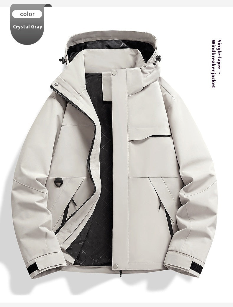 Veste Shell Impermeable et Coupe-Vent Premium pour Activités de Plein Air