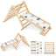 Juego de Escalada Pikler Triángulo 3 en 1 - Juguete Montessori Plegable