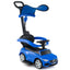 3-in-1 Mercedes-Benz Licensed Push Car - Blue