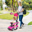 Mercedes-Benz Coche de Empuje 3 en 1 - Rosa