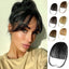 NAYOO Clip-In Bangs - Extensiones de Cabello Humano 100% Real