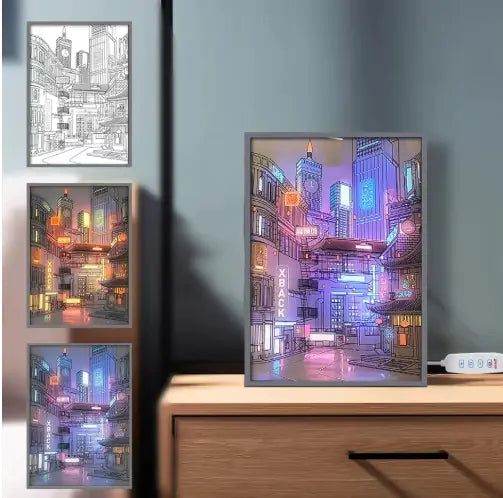 Elegant Desk Stand Light for Bedroom & Living Room