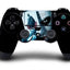 Autocollant de skin pour manette PS4 The Joker et Batman Superman