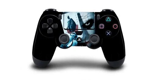 Autocollant de skin pour manette PS4 The Joker et Batman Superman