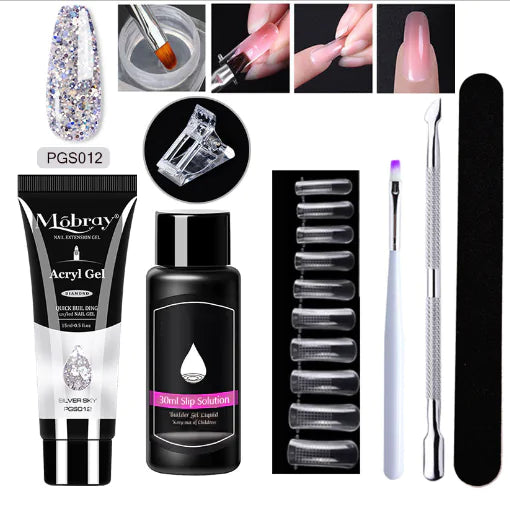 Premium Poly Nail Gel Set for Stunning Nail Art