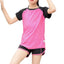 Ensemble T-shirt de fitness et shorts de gym pour enfants
