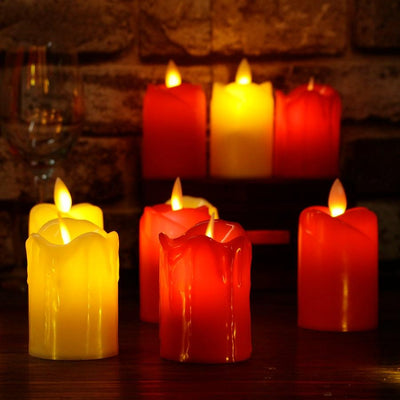 3-Piece LED Flameless Candle Set for Elegant Decor