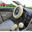 Juego de Cubiertas de Volante de Coche de Lana de Invierno de 3 Piezas