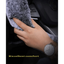 Juego de Cubiertas de Volante de Coche de Lana de Invierno de 3 Piezas