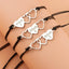 Ensemble de Bracelets d'Amitié en 3 Pièces avec Charms pour Femmes et Adolescentes