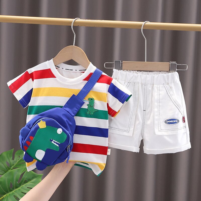 3-Piece Infant Casual Dinosaur Outfit Set