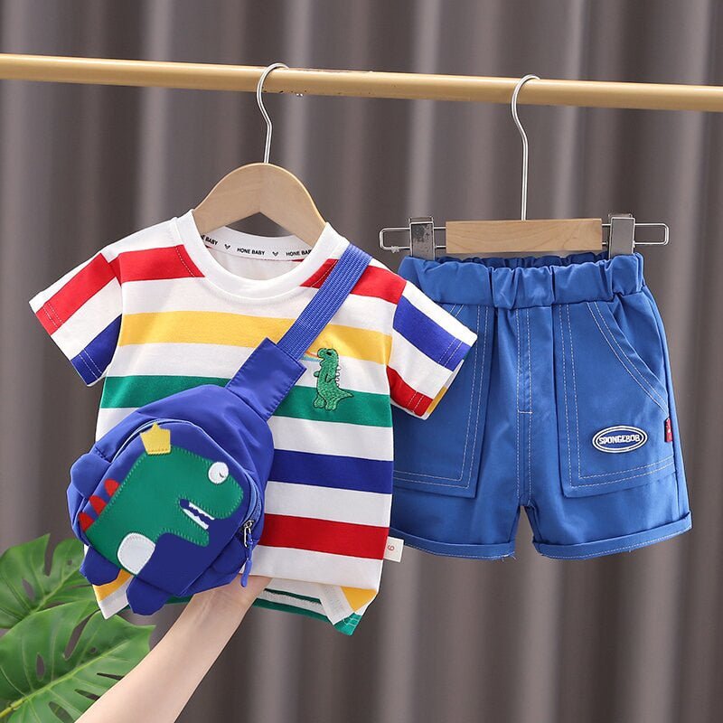 3-Piece Infant Casual Dinosaur Outfit Set
