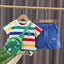 3-Piece Infant Casual Dinosaur Outfit Set