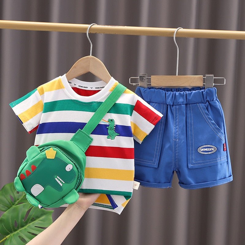 3-Piece Infant Casual Dinosaur Outfit Set