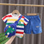 3-Piece Infant Casual Dinosaur Outfit Set
