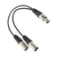 3Pin XLR Female to Dual Male Y Splitter Cable Adapter