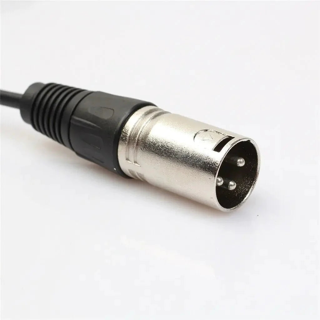 3Pin XLR Female to Dual Male Y Splitter Cable Adapter