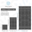 Juego de Toallas de Baño de Lujo en Gris Oscuro - 8 Piezas de Algodón Peinado 700GSM