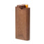 Pipe à tabac en bois premium avec batte en métal auto-nettoyante