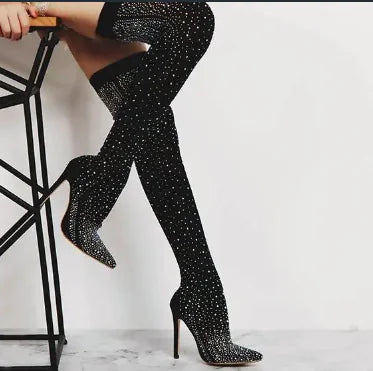 Crystal Boots - Elegant Footwear for Every Occasion