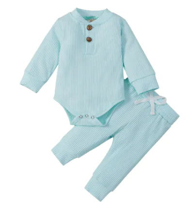 Conjunto de Punto Acogedor para Bebé Otoño