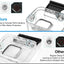 Premium Underwater Housing Case for GoPro Hero 11, 10, 9 Black