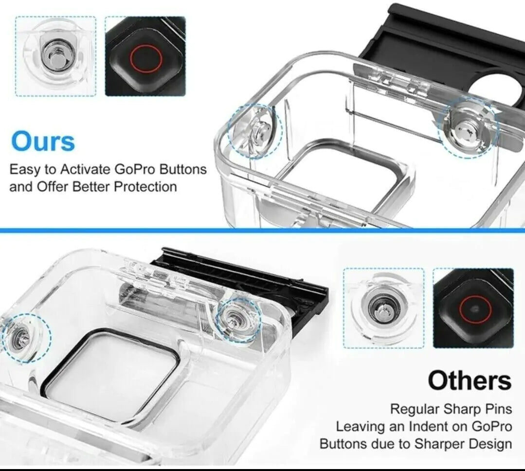 Premium Underwater Housing Case for GoPro Hero 11, 10, 9 Black