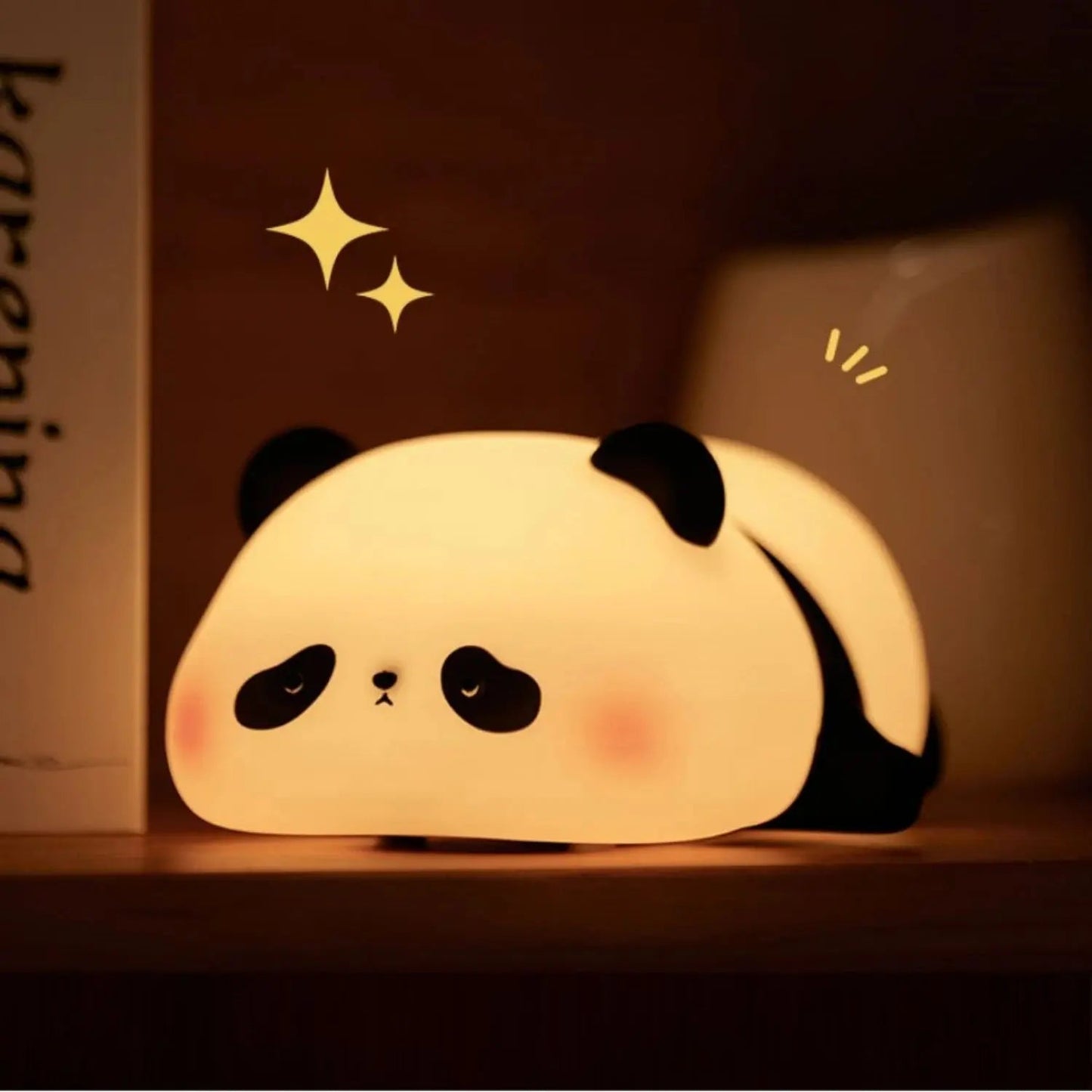 Luz Nocturna de Silicona Panda